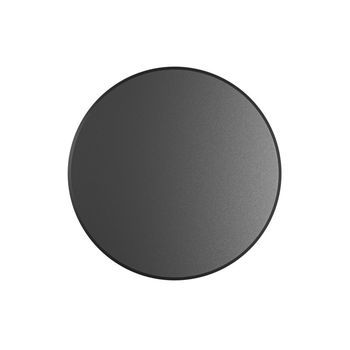 Mac Wall Negro - Aplique Led De Pared De 15 W Con Interruptor Cct, 2700 K/3200 K/4000 K, Aluminio, Aplique De Pared De 360 Grados - Beneito & Faure