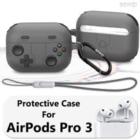 funda protectora para airpods pro3 funda protectora creativa viene con cordon y gancho para apple airpods pro 3