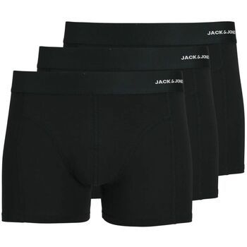 Jack & Jones Boxer 12198852 BAMBOO 3 PACK-3 BLACK para hombre