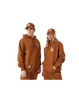 Sudadera New Era League Essentials LA Dodgers Dk Beige Hombre