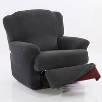 funda de sillon relax relive gris oscuro funda para sillon relax