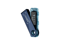 crypto wallet - ledger nano s plus usb-c pantalla 109 oled neptune blue