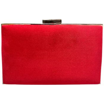 Timbos Bolso de mano Clutch de fiesta textil bamara color rojo 131323 para mujer