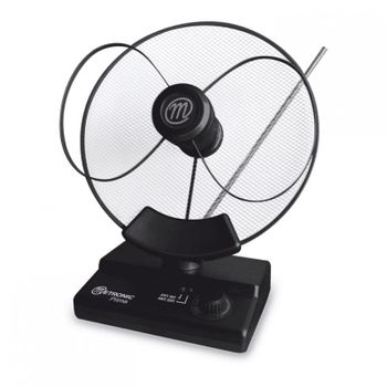 Metronic Prima Antena TV de Interior Orientable 26 dB