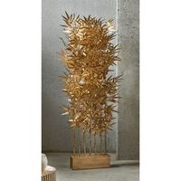 separador bambu 7 ramas oro 165 cms 66x165 cms