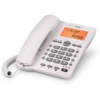 spc office id 2 telefono fijo de sobremesa y pared blanco