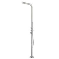 ducha exterior de acero inoxidable 316l sined budoni inox