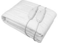 calientacamas - medisana 61230 king size hu 676 200 w 4 niveles de temperatura extra grande blanco