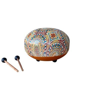 Tambor De Lengua De Metal De 21,5 Cm Con 8 Notas Y Bolsa De Transporte - Instrumento De Percusión De Lengüeta