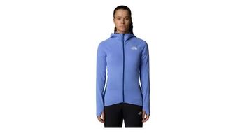 Forro polar con capucha para mujer the north face bolt polartec azul
