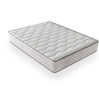 Colchón 120 200 Alta Gama Visco | Alto 25cm | Firmeza Alta Ideal Para Molestias De Espalda | Doble Cara Invierno-verano | Ultra Transpirable | Anti-stress Collection | Dagostino Home
