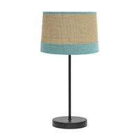 sobremesa serie tietar de saco con detalles en turquesa fabrilamp