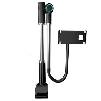 Soporte universal giratorio y plegable para teléfono Soporte multifuncional para transmisión en vivo y grabación en ángu