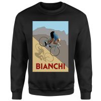 bianchi sweatshirt - black - m - black