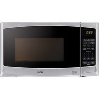 logik l20ms14 solo microwave - silver silver