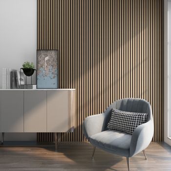 Set De 12x Paneles De Pared Vang Acústico Mdf 120x60x2cm (8,64 M²) - Nogal Claro [neu.holz]