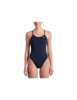 banador de natacion nike hydrastrong solid mujer azul marino