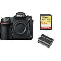 nikon d850 cuerpo  tarjeta sd de 64 gb  bateria en-el15a