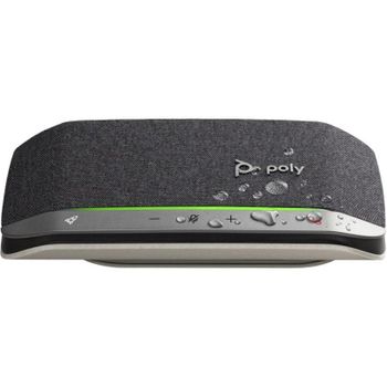 Altavoz manos libres Poly Sync 20 USB-C Bluetooth 20h 3 micrófonos Negro PC