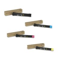 original multipack xerox phaser 7800dx printer toner cartridges 4 pack -106r01569