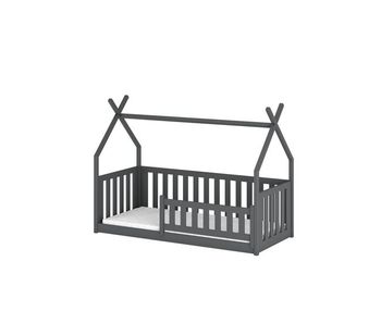 La casa-cama bodzio fabricada en madera maciza, es perfecta para el juego imaginativo.