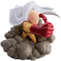 bandai one punch man -diorama figure-saitama figura