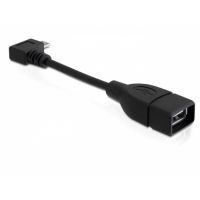 cable adaptador micro-usb a usb-a delock 83104 011 m usb 20 negro