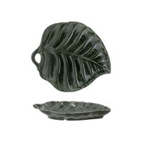 plato de gres verde