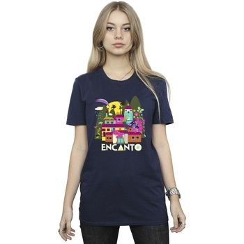 Disney Camiseta Encanto Many Houses para mujer