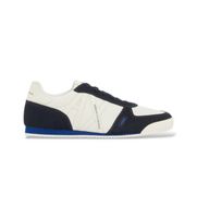 ax armani exchange para hombre xm002616af22755mb502 zapatillas low blanco marino 41 plano cordones casual