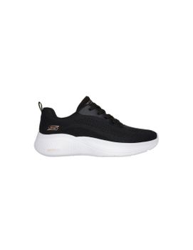 Zapatillas Skechers Bobs Infinity Mujer Negro Engineered Knit