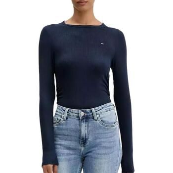 Tommy Hilfiger Camiseta manga larga Tjw Slim Ruched para mujer