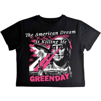 Green Day Camiseta manga larga American Dream para mujer