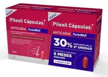 Pilexil Forte Max Cabello Anticaída 90+90 Cápsulas