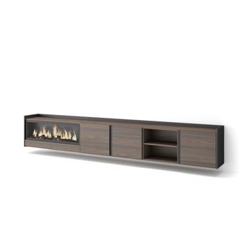 Mueble Tv, Televisión, Muebles De Salón, Almacenaje, 315x50x35 Cm, Para Tv Hasta 80