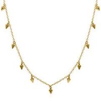 cadena de plata 925 banada en oro