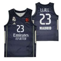camiseta sergio llull real madrid euroliga adidas 2026 azul junior