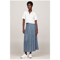 tommy hilfiger falda falda foulard pleated mujer para mujer