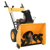 maquina quitanieves 65 hp amarillo y negro vidaxl