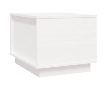 Mesa de café - mesa de centro de madera maciza de pino blanco 40x50x35 cm
