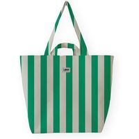 lori barcelona bolsa bold stripe bag - green para mujer