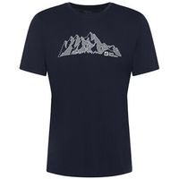 jack wolfskin camiseta peak graphic para hombre