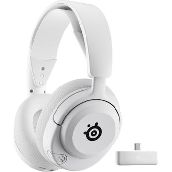 SteelSeries Arctis Nova 5X Auriculares Gaming Inalámbricos Bluetooth Blancos