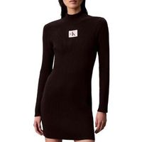 calvin klein jeans vestido neck mini dress para mujer