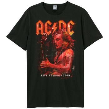 Amplified Clothing Camiseta Live At Donington para mujer