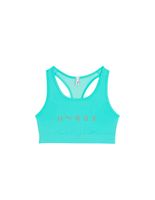 sujetador deportivo de fitness puma w x hyrox mid intense mint mujer