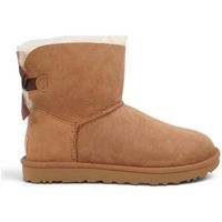 ugg botines w mini bailey bow ii chestnut para mujer