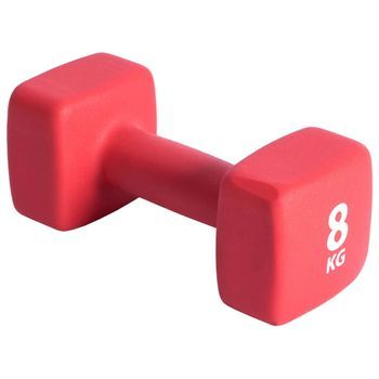 Mancuerna De Neopreno Roja 8 Kg Pure2improve