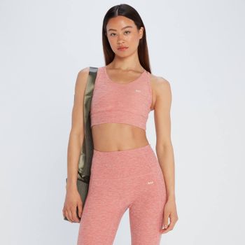 MP Women's Composure Strappy Sports Bra - Washed Pink Marl - XL