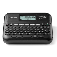 desktop electronic label maker with keyboard connection to pc a
